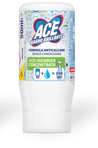 Lichid concentrat ACE ca reumplere spray, anti calcar fara clor, 50ml