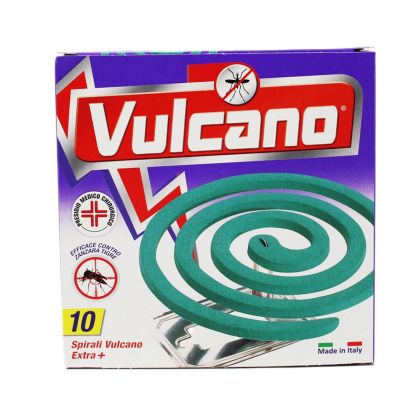 Spirale anti tantari, Vulcano Extra +, eficient impotriva tantarilor tigru, 10 buc