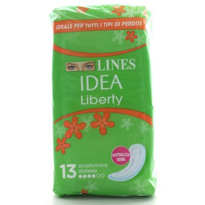 Absorbante Lines IDEA Liberty 13 buc