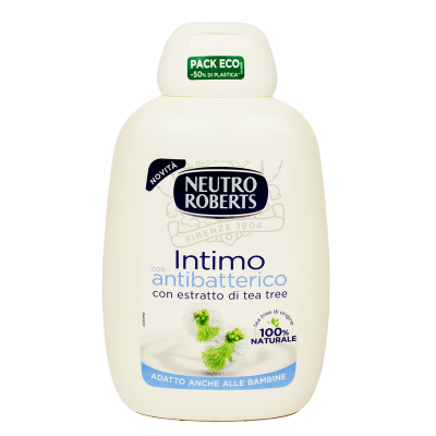 Gel intim Antibacterian cu Extract din Arborele de Ceai, Neutro Roberts, 200 ml