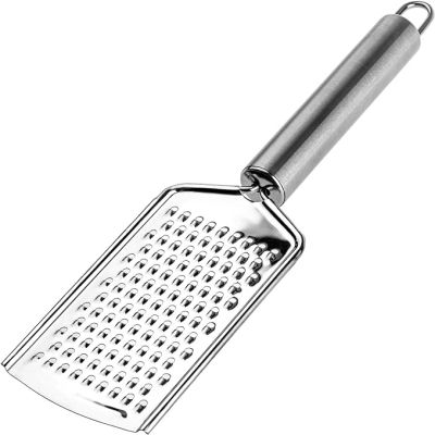 Razatoare manuala inox, pentru cascaval si legume, cu gauri mici si maner inox